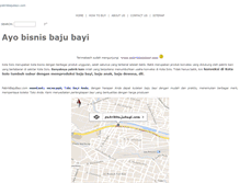 Tablet Screenshot of pabrikbajubayi.com
